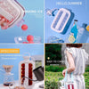 2-in-1 Ice Ball Maker & Water Bottle